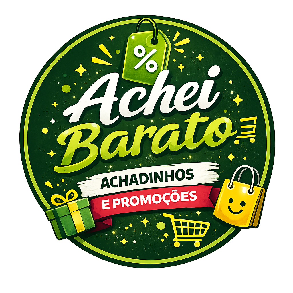 Logo Achei Barato Achadinhos e Promoções